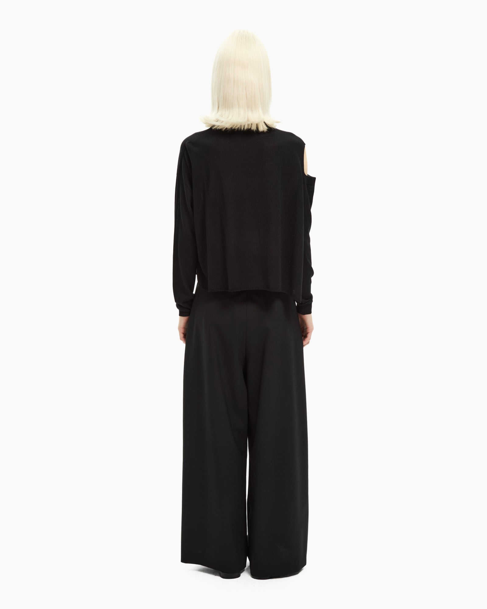 _MALLONI Maglia con cut-out NERO