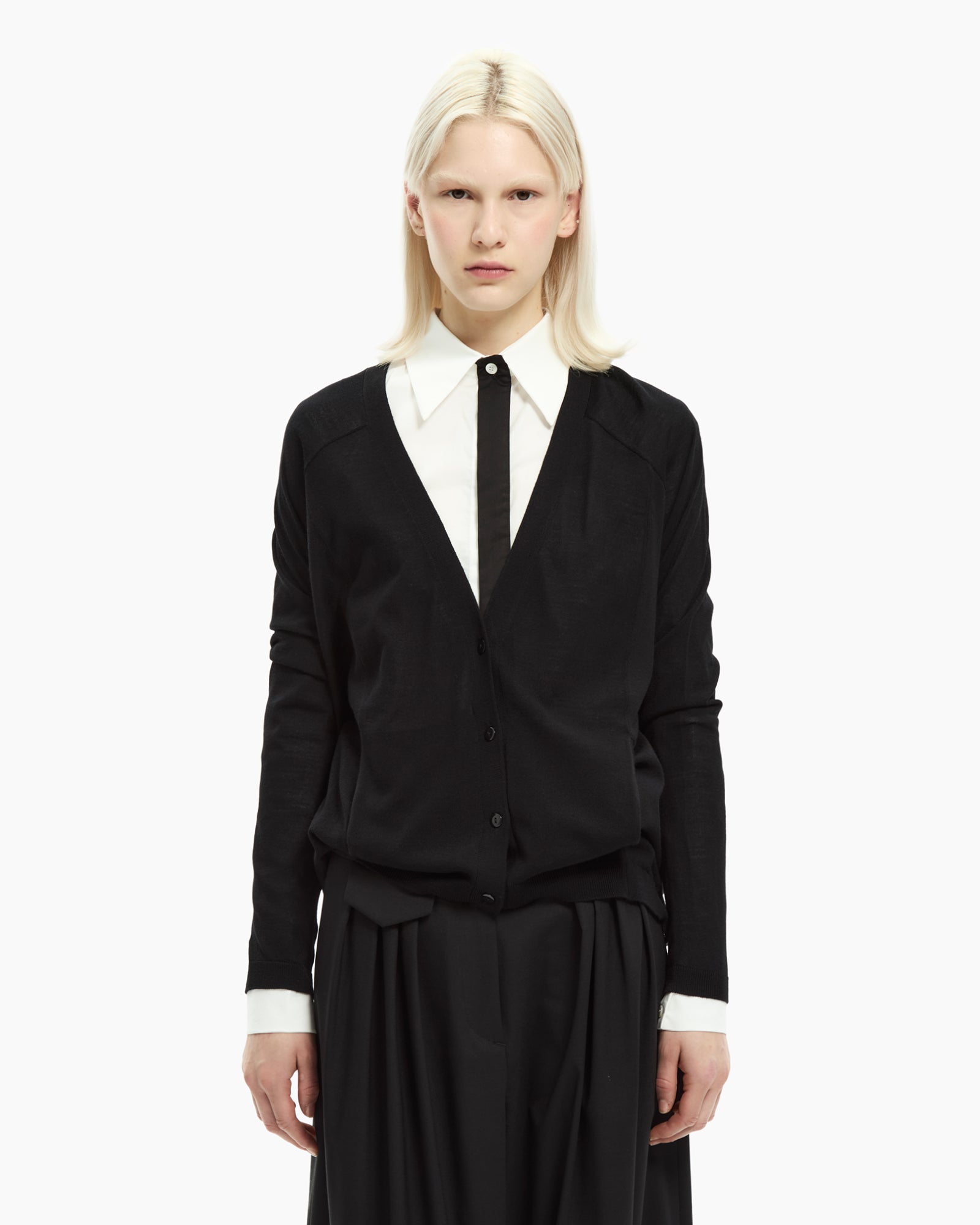 _MALLONI Cardigan NERO