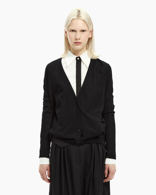 _MALLONI Cardigan NERO