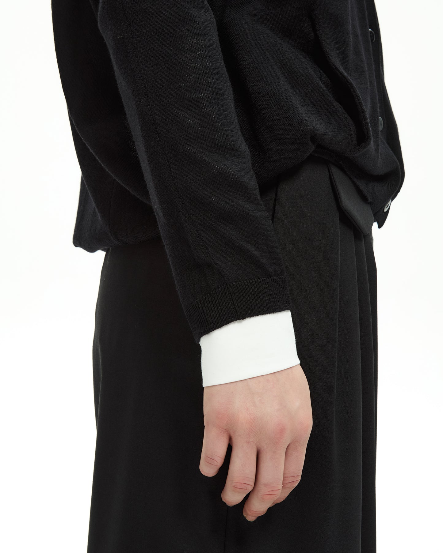 _MALLONI Cardigan NERO