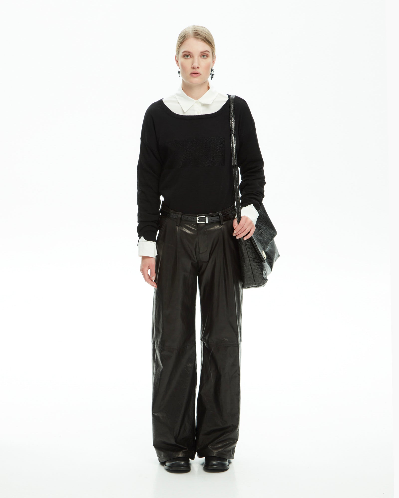 _MALLONI Maglia NERO