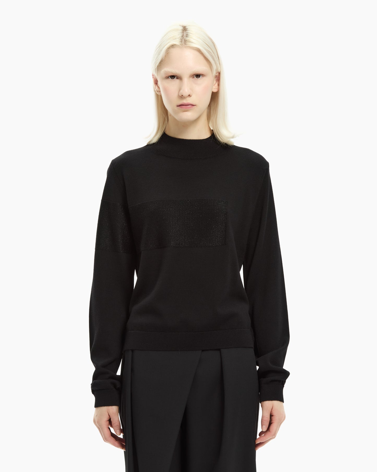 _MALLONI Maglia NERO