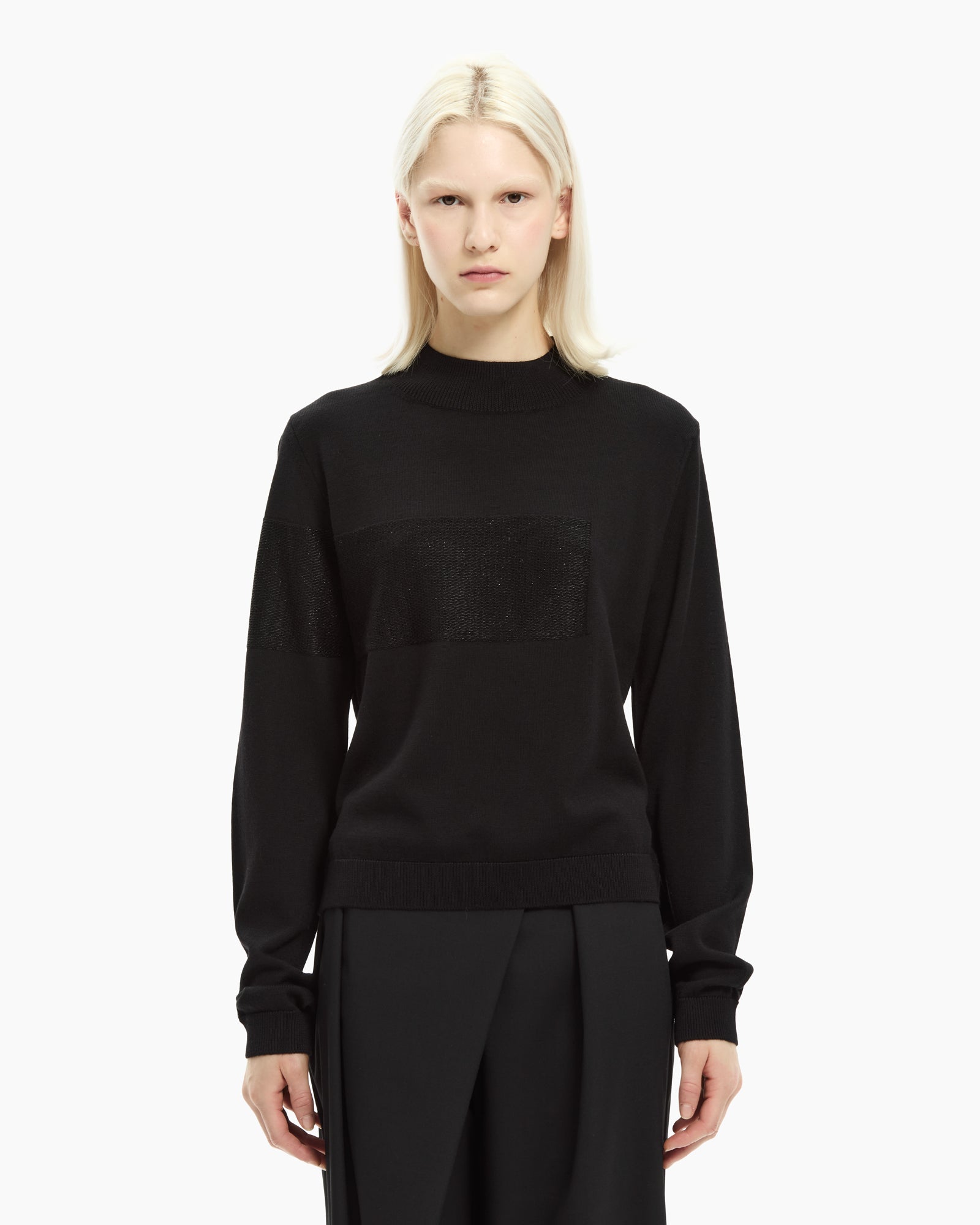 _MALLONI Maglia NERO