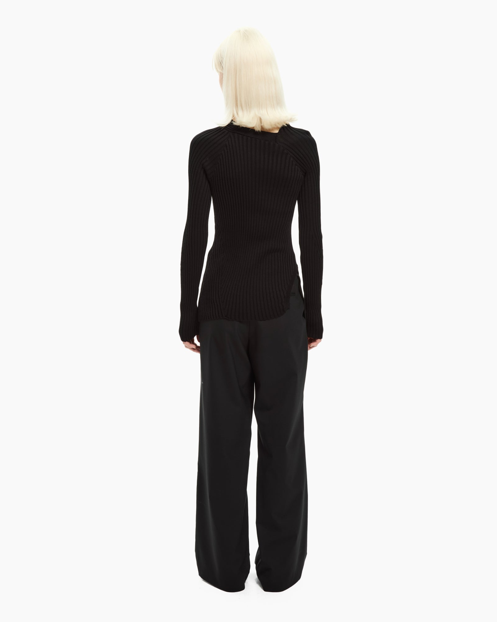 _MALLONI Maglia con cut-out NERO