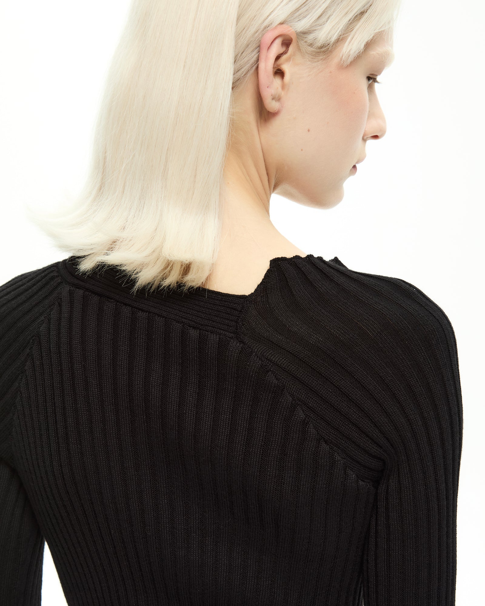 _MALLONI Maglia con cut-out NERO