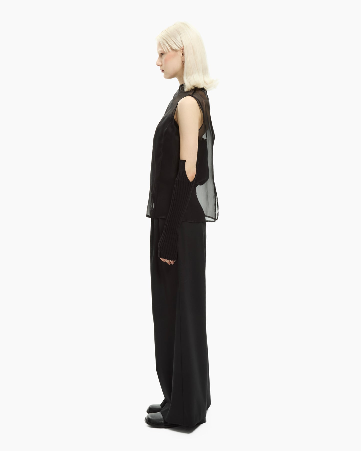 _MALLONI Top NERO