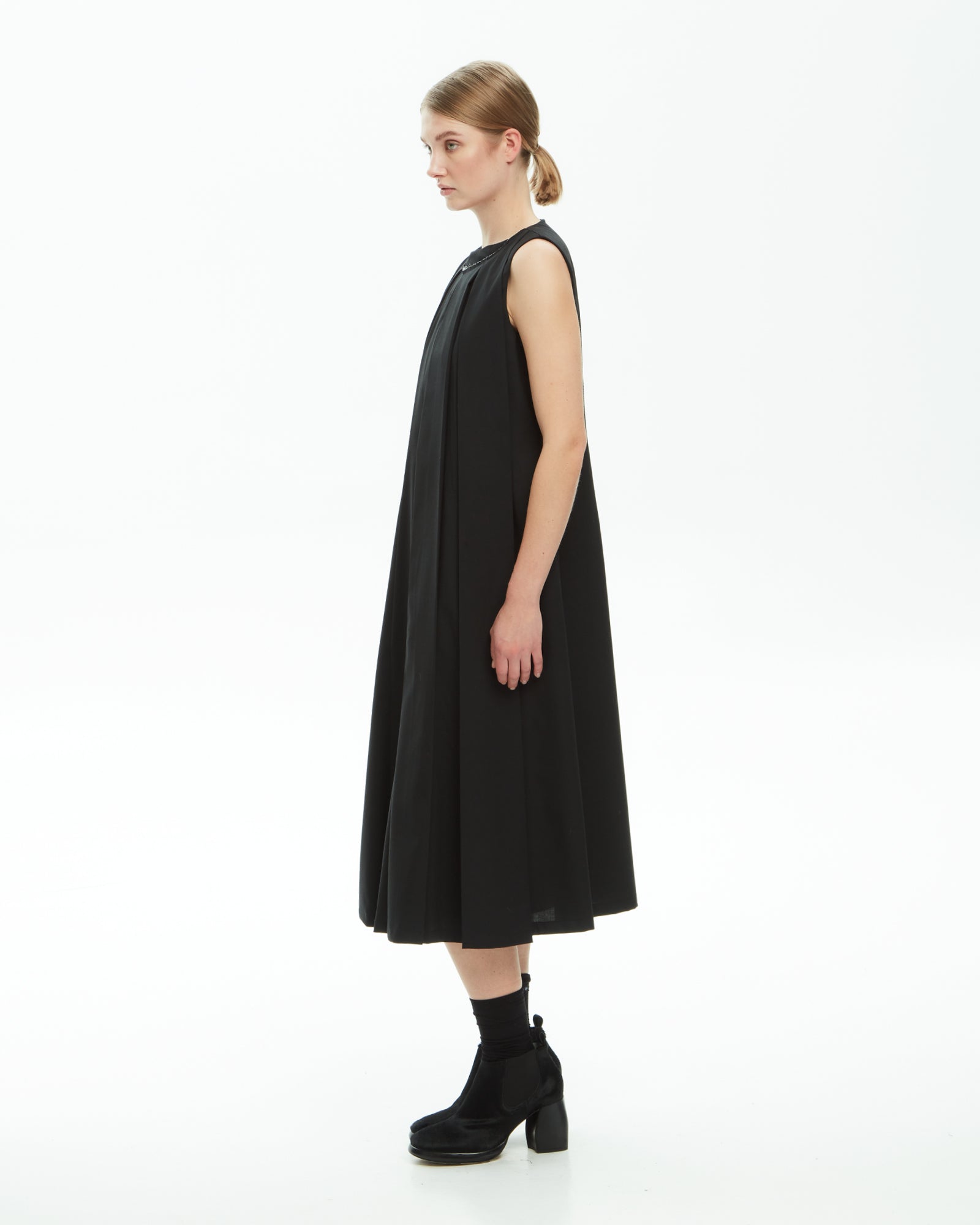 _MALLONI Abito midi  NERO