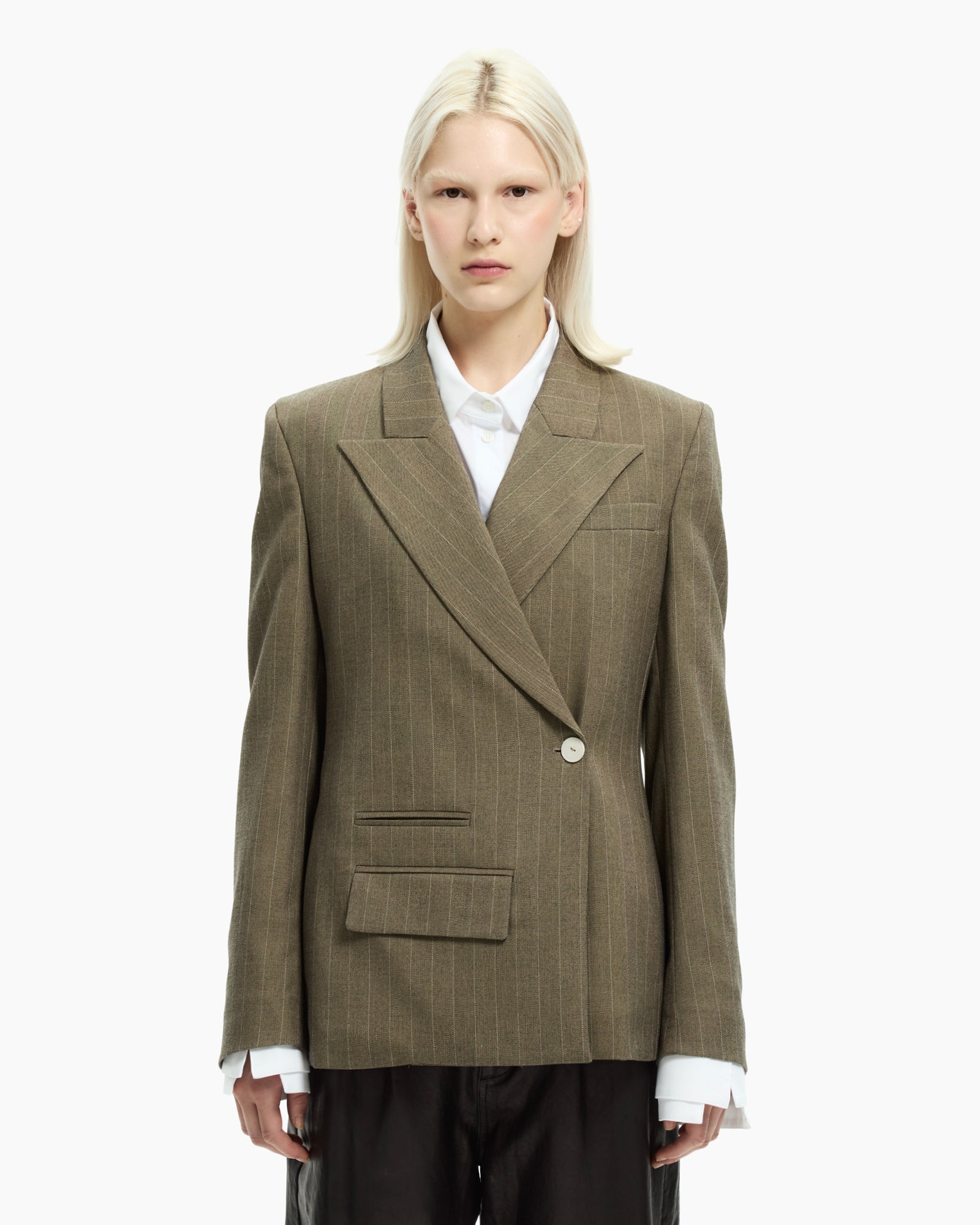 _MALLONI Giacca in tessuto jacquard TORTORA