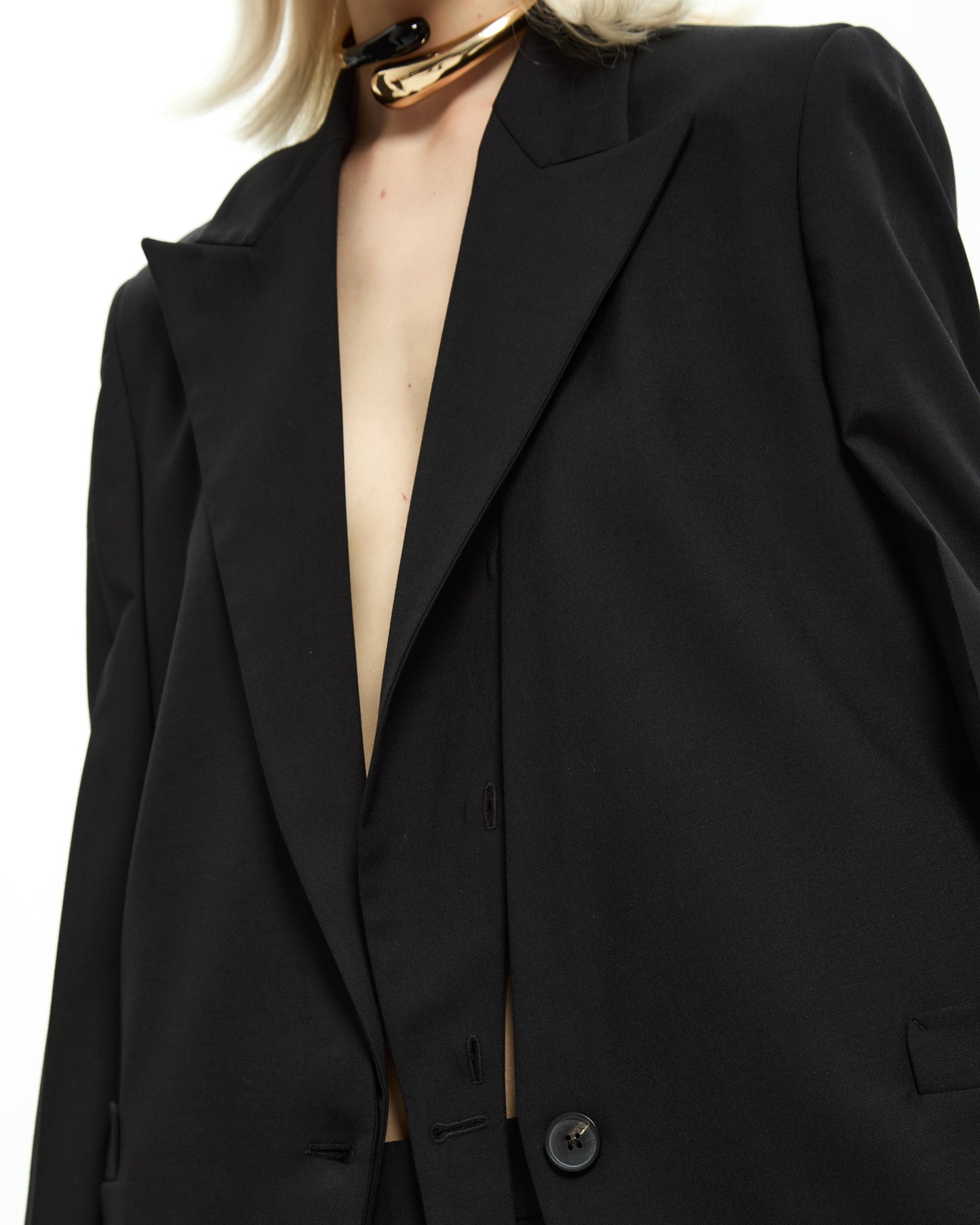 _MALLONI Blazer monopetto NERO