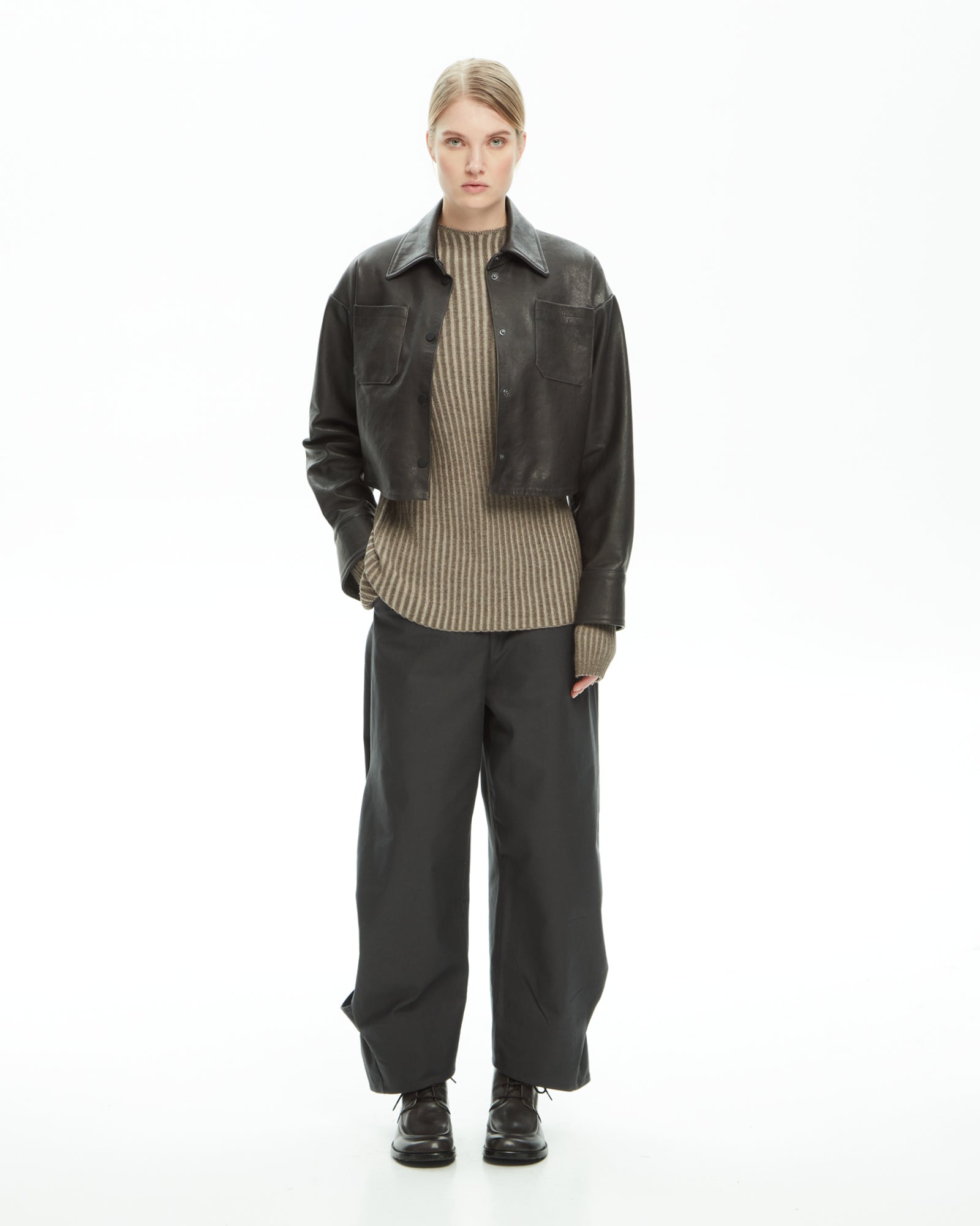 _MALLONI Pantalone con dettaglio GRIGIO