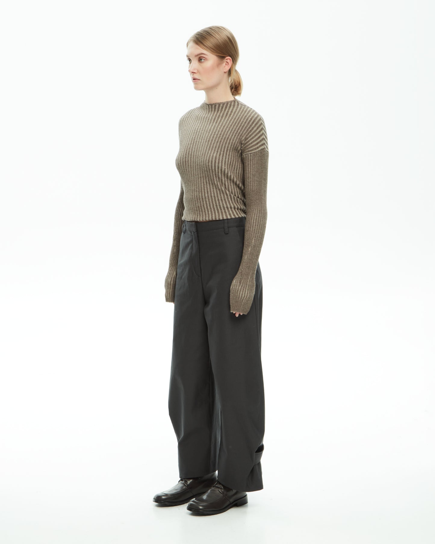 _MALLONI Pantalone con dettaglio GRIGIO