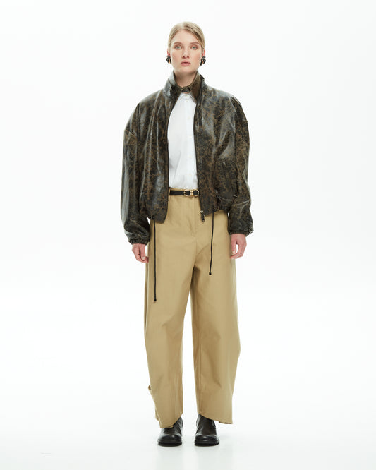 _MALLONI Pantalone con dettaglio BEIGE
