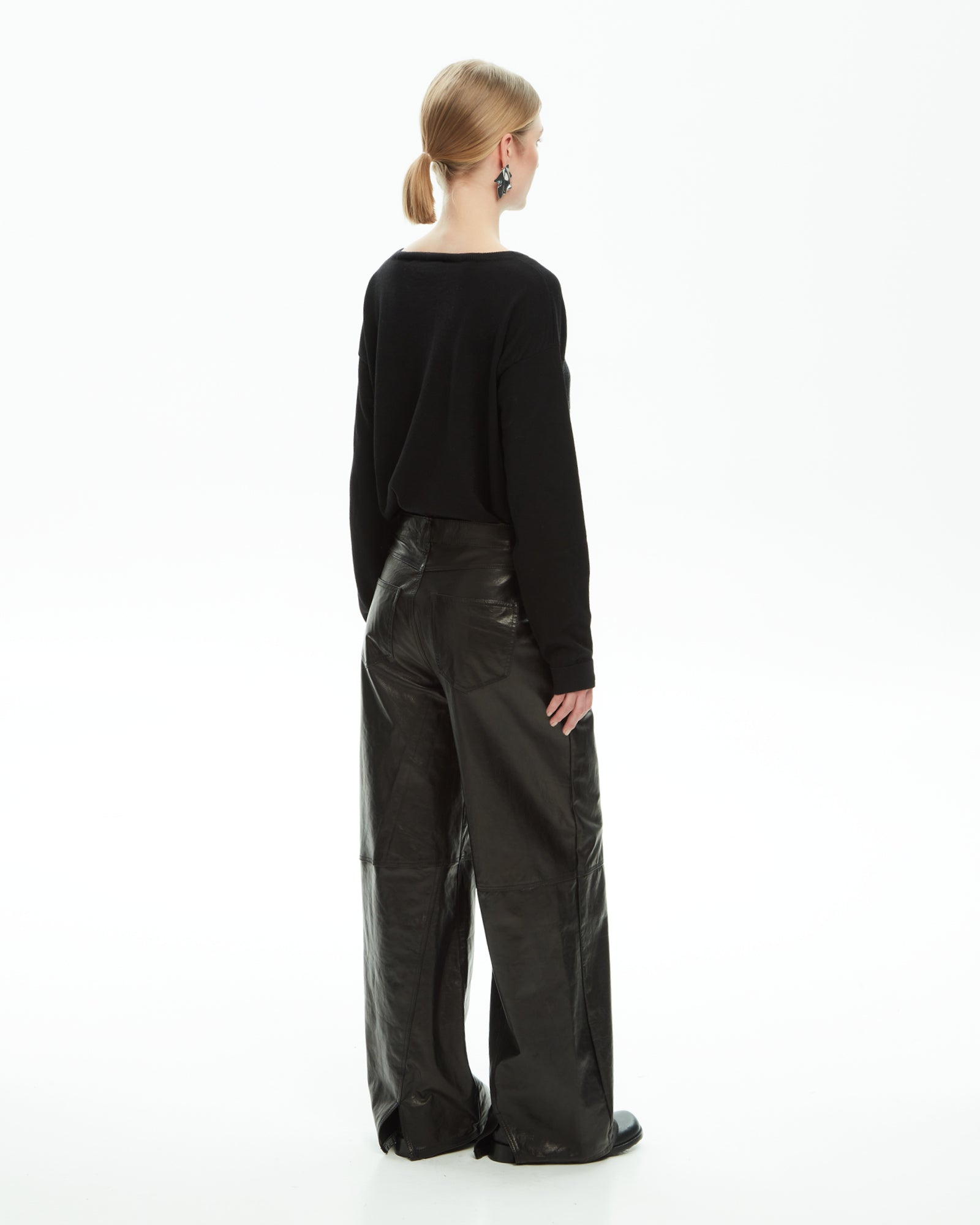 _MALLONI Pantalone NERO