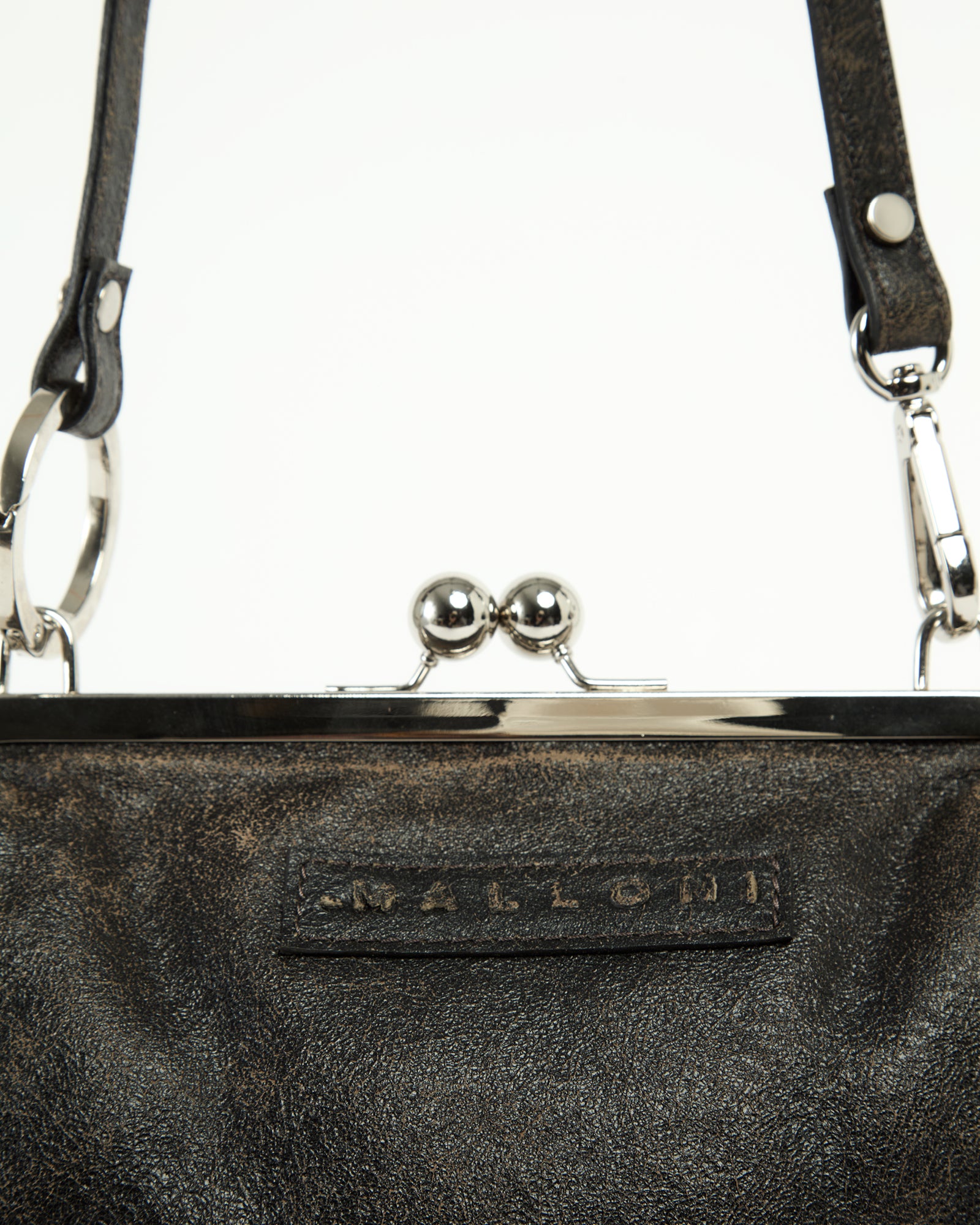 _MALLONI Borsa con tracolla  MARRONE