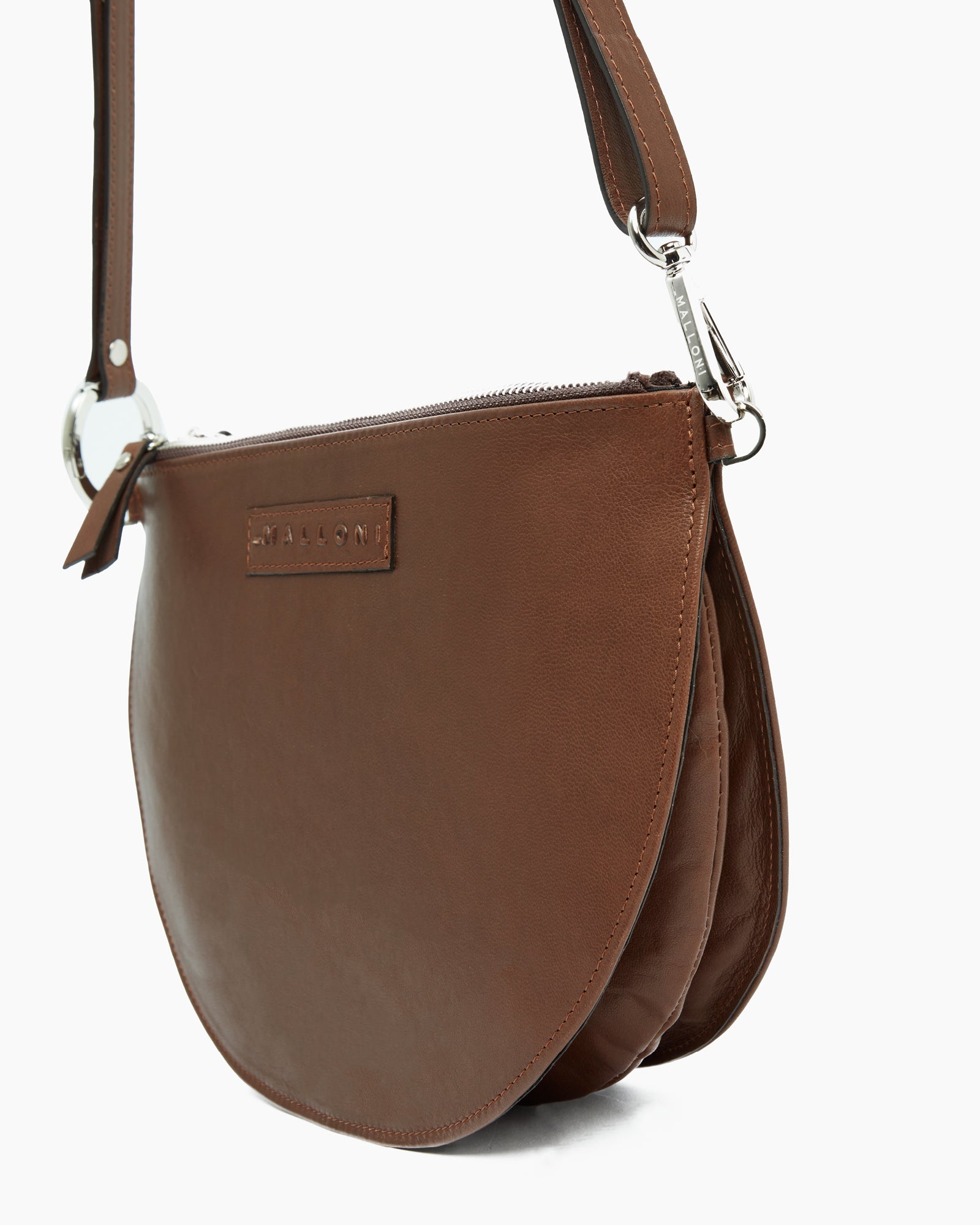 _MALLONI Borsa MARRONE