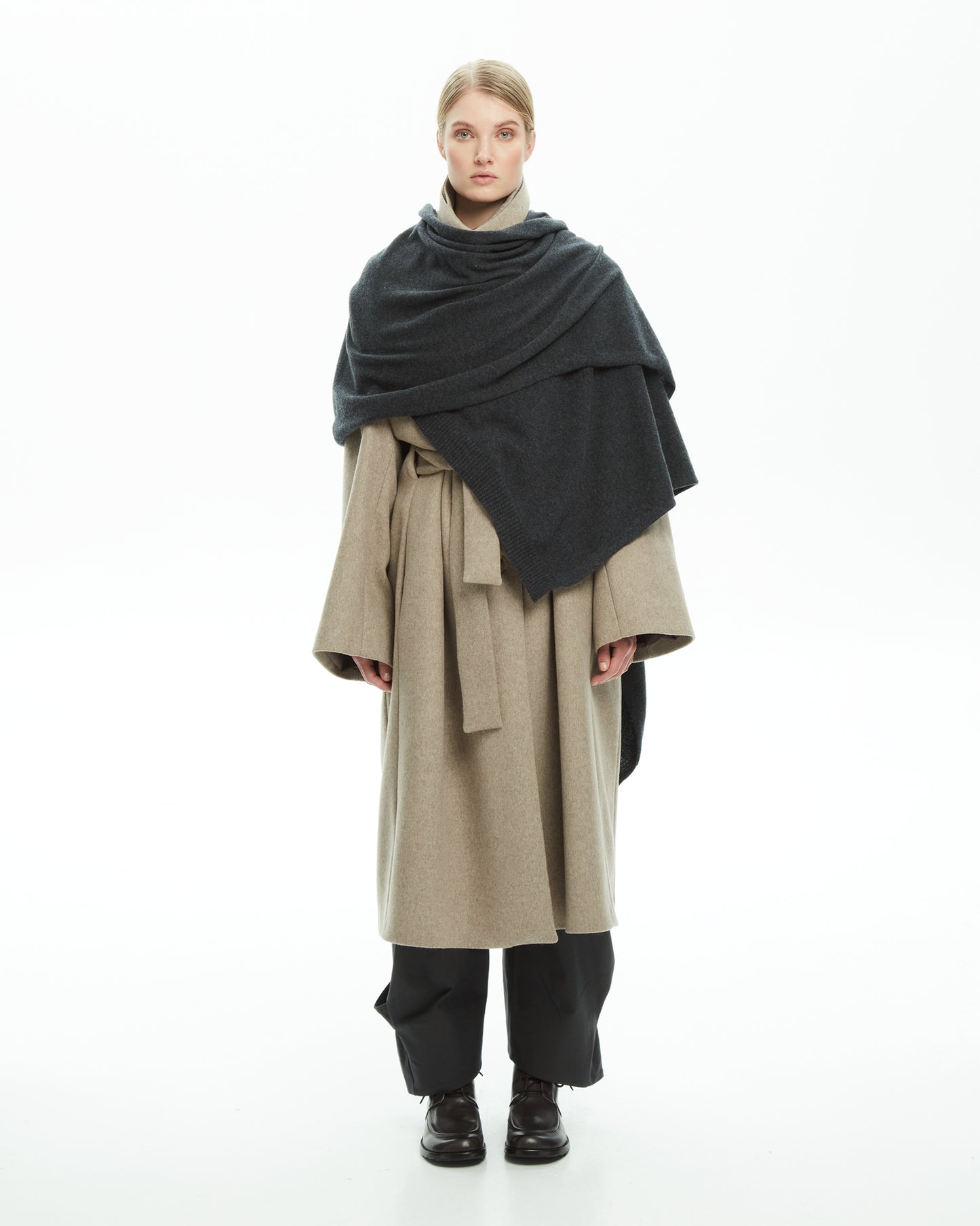 _MALLONI Mantella  GRIGIO