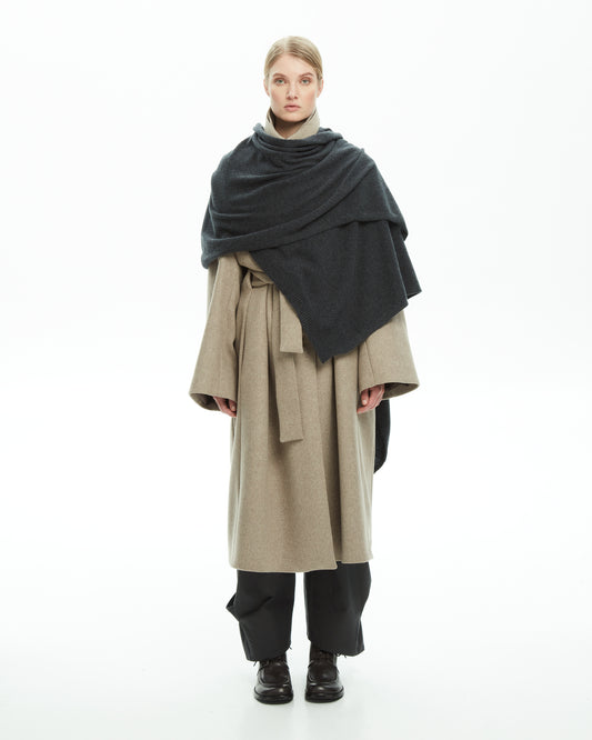 _MALLONI Mantella  GRIGIO
