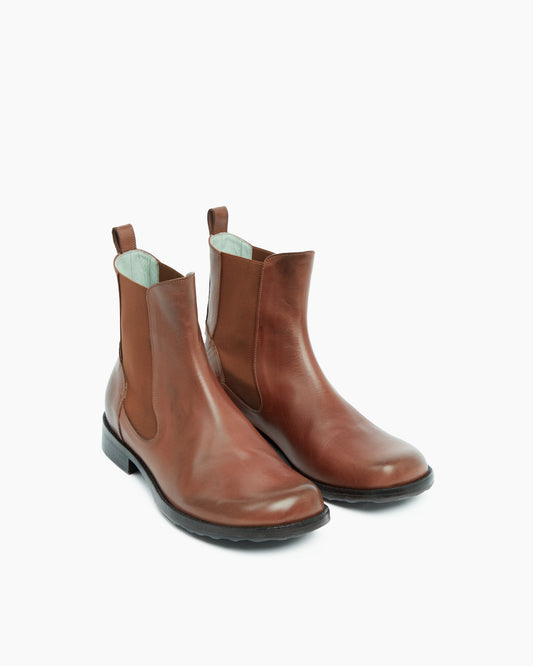 _MALLONI Stivaletto chelsea MARRONE