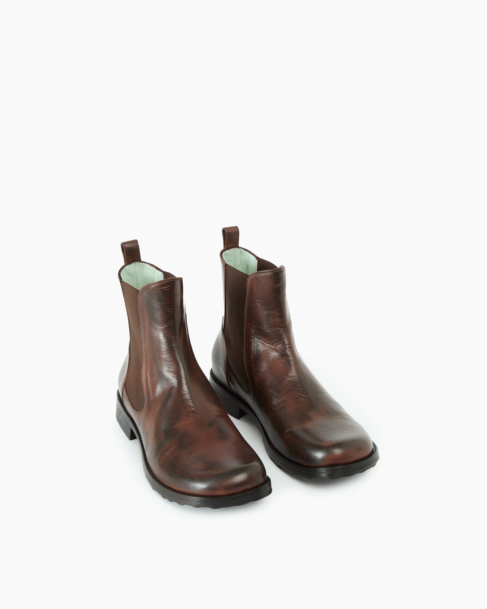 _MALLONI Stivaletto chelsea MARRONE