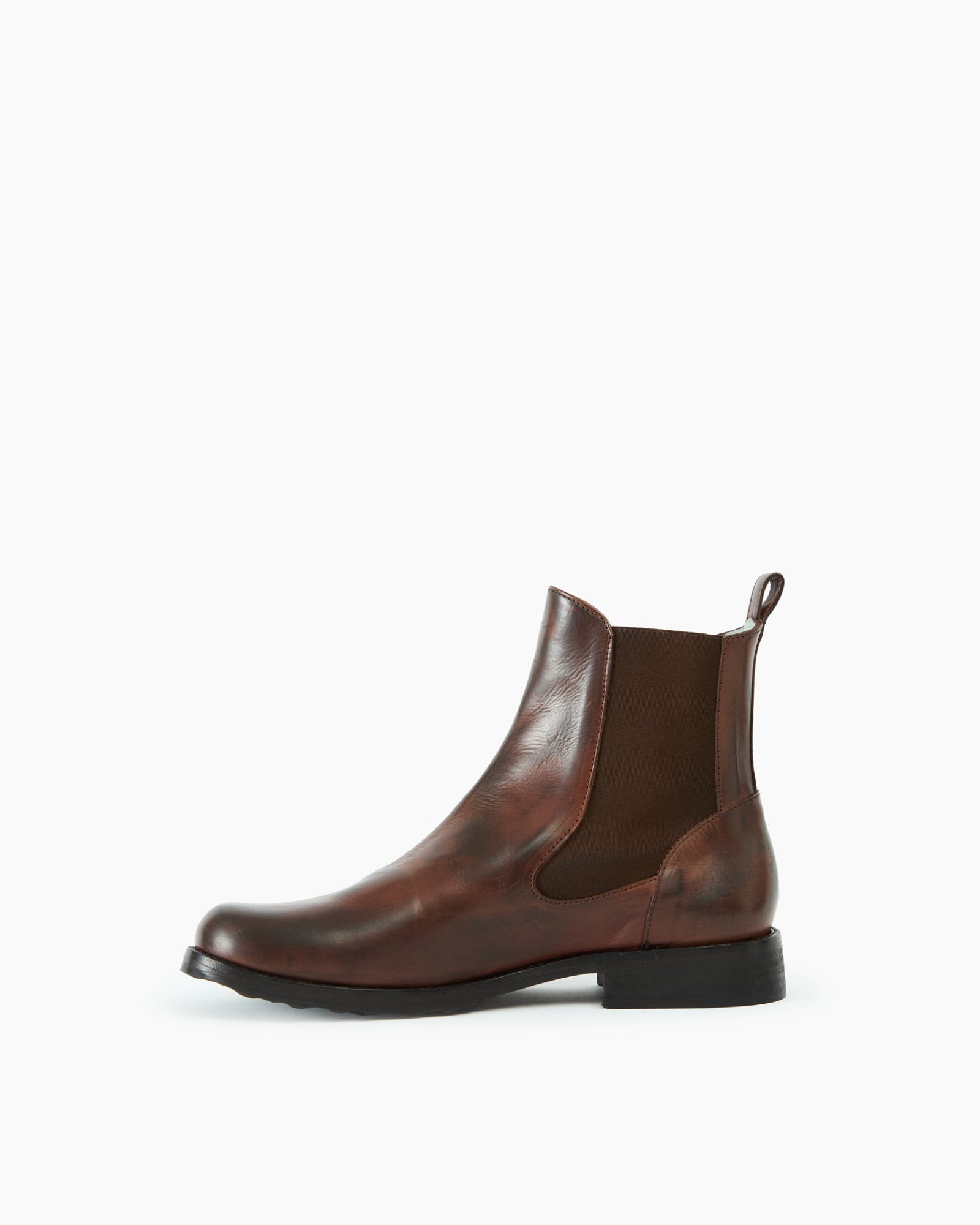 _MALLONI Stivaletto chelsea MARRONE