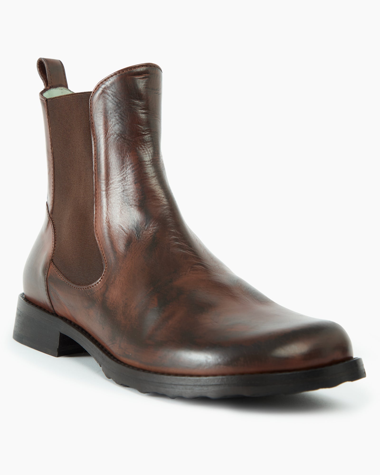 _MALLONI Stivaletto chelsea MARRONE