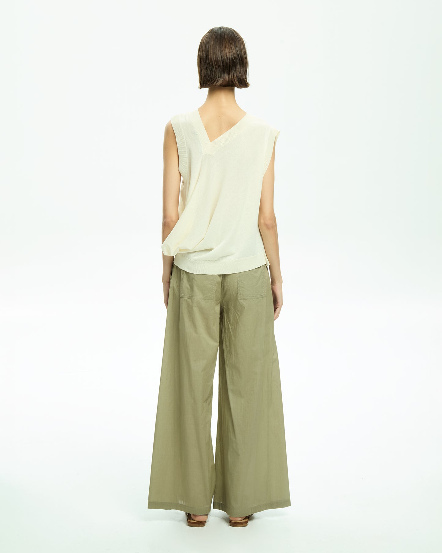 _MALLONI Top senza maniche BEIGE