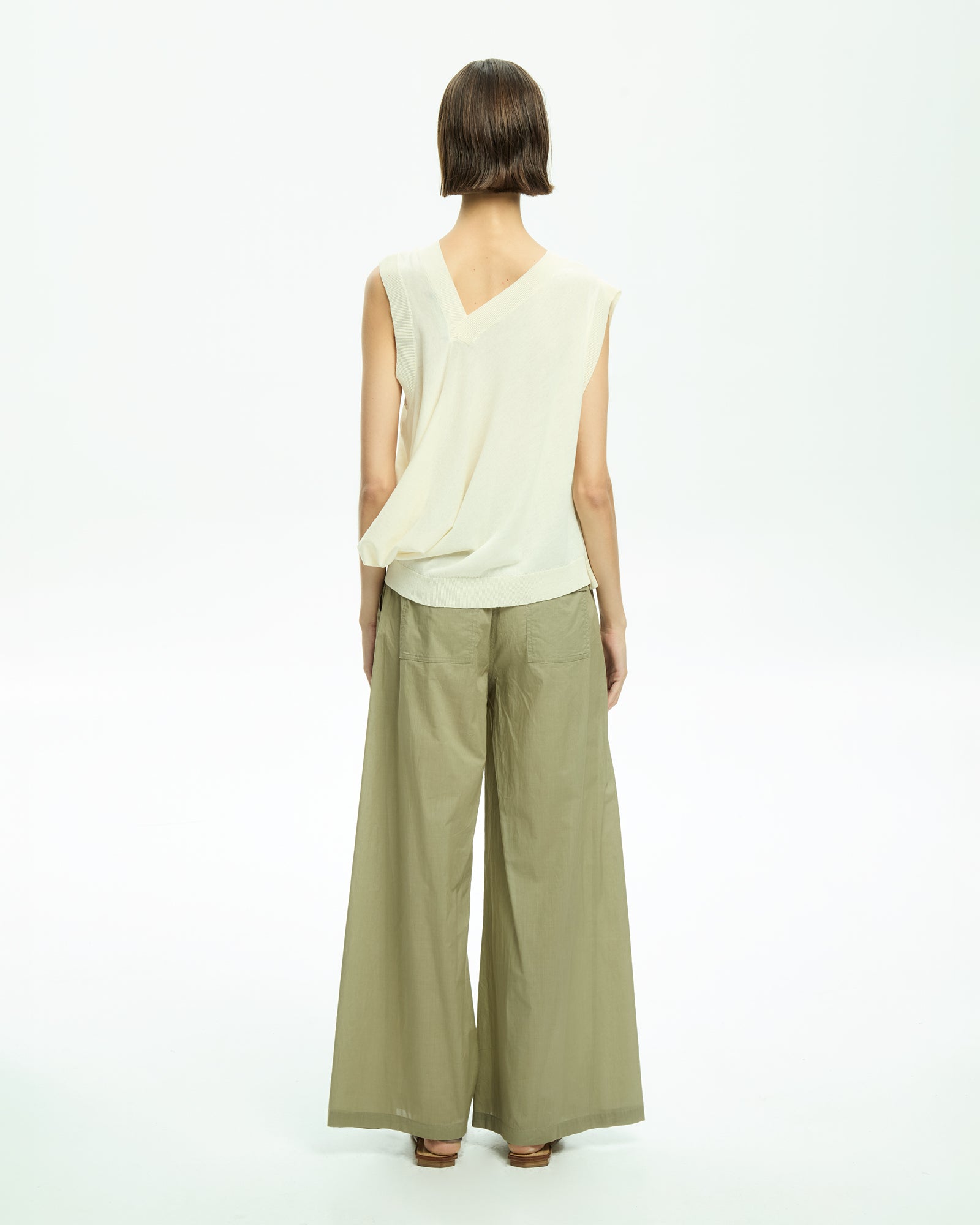 _MALLONI Top senza maniche BEIGE