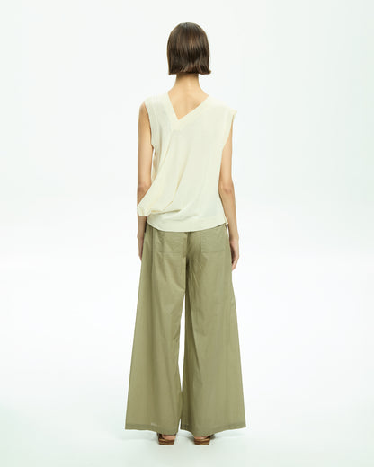 _MALLONI Top senza maniche BEIGE