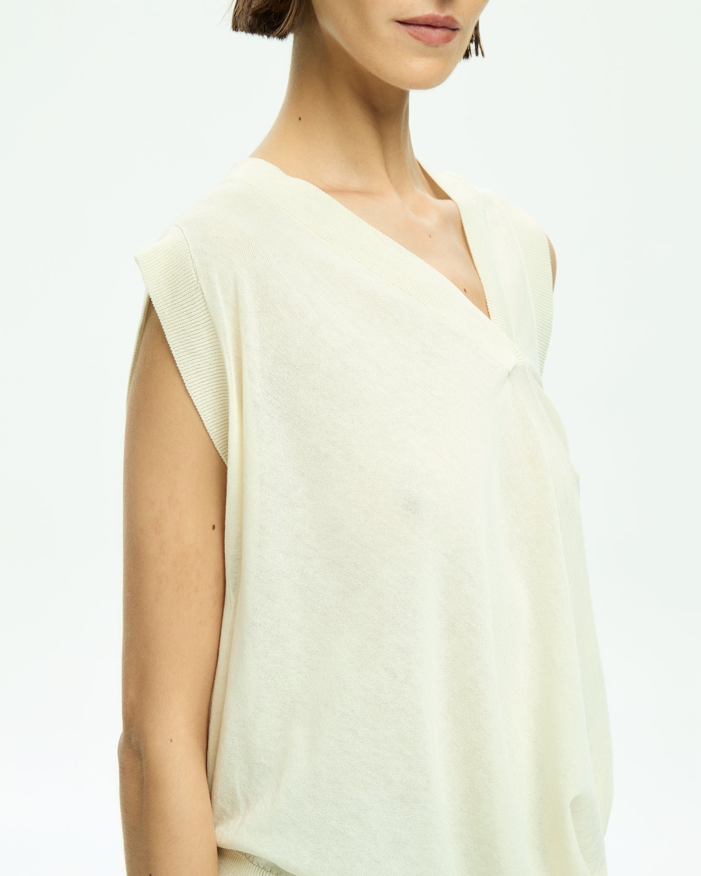 _MALLONI Top senza maniche BEIGE