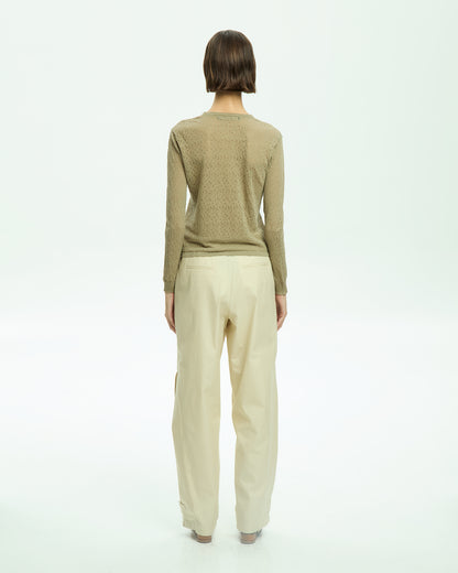 _MALLONI Cardigan corto VERDE