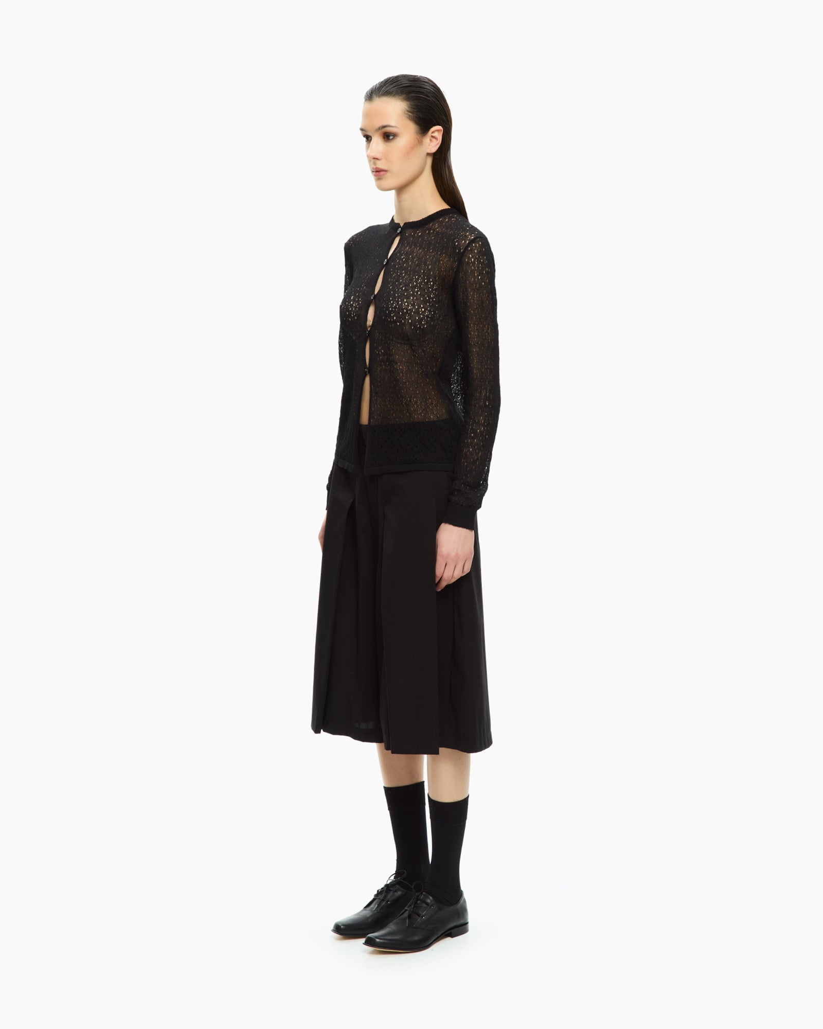 _MALLONI Cardigan corto NERO