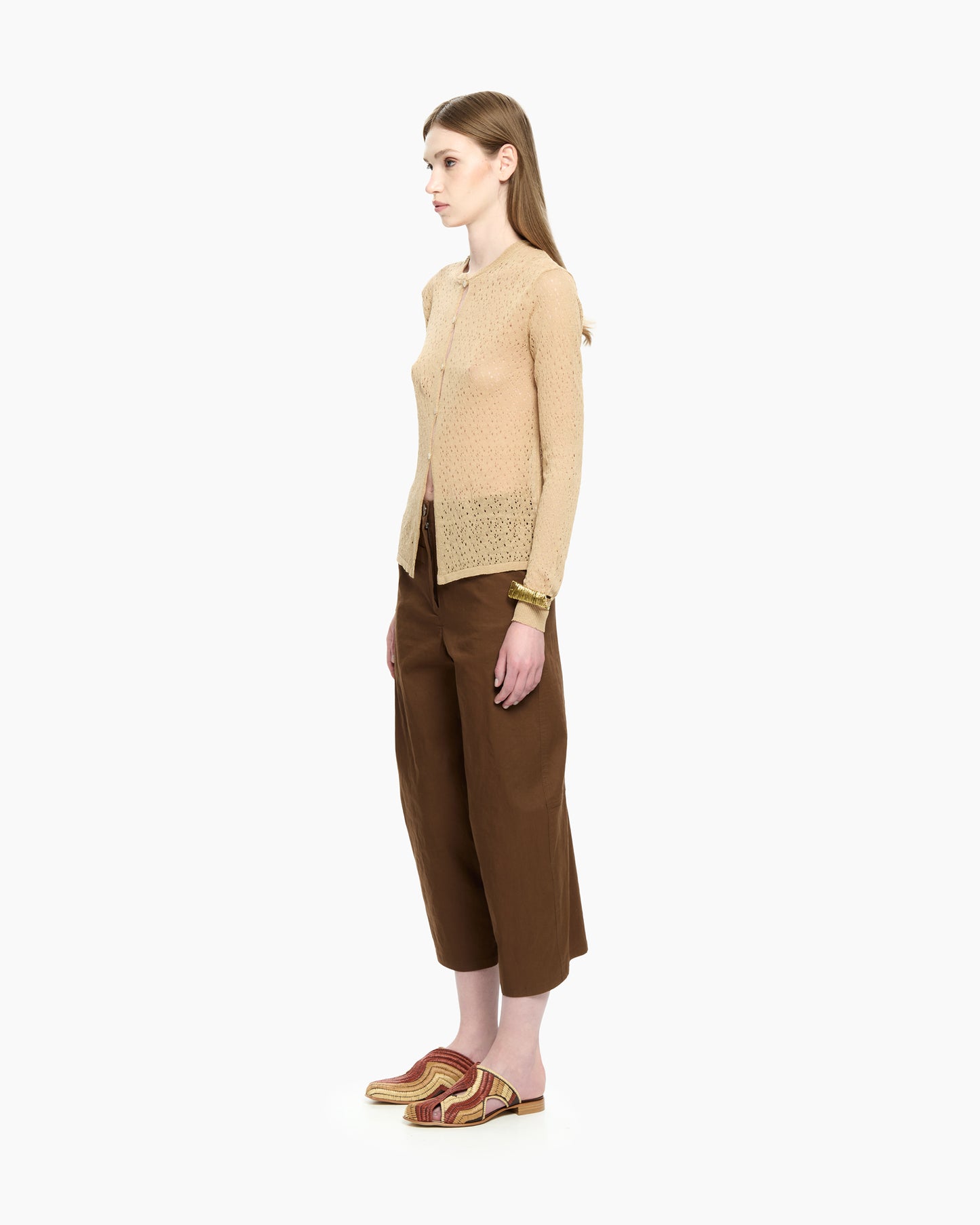 _MALLONI Cardigan corto BEIGE