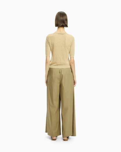 _MALLONI Top con maniche a tre quarti BEIGE