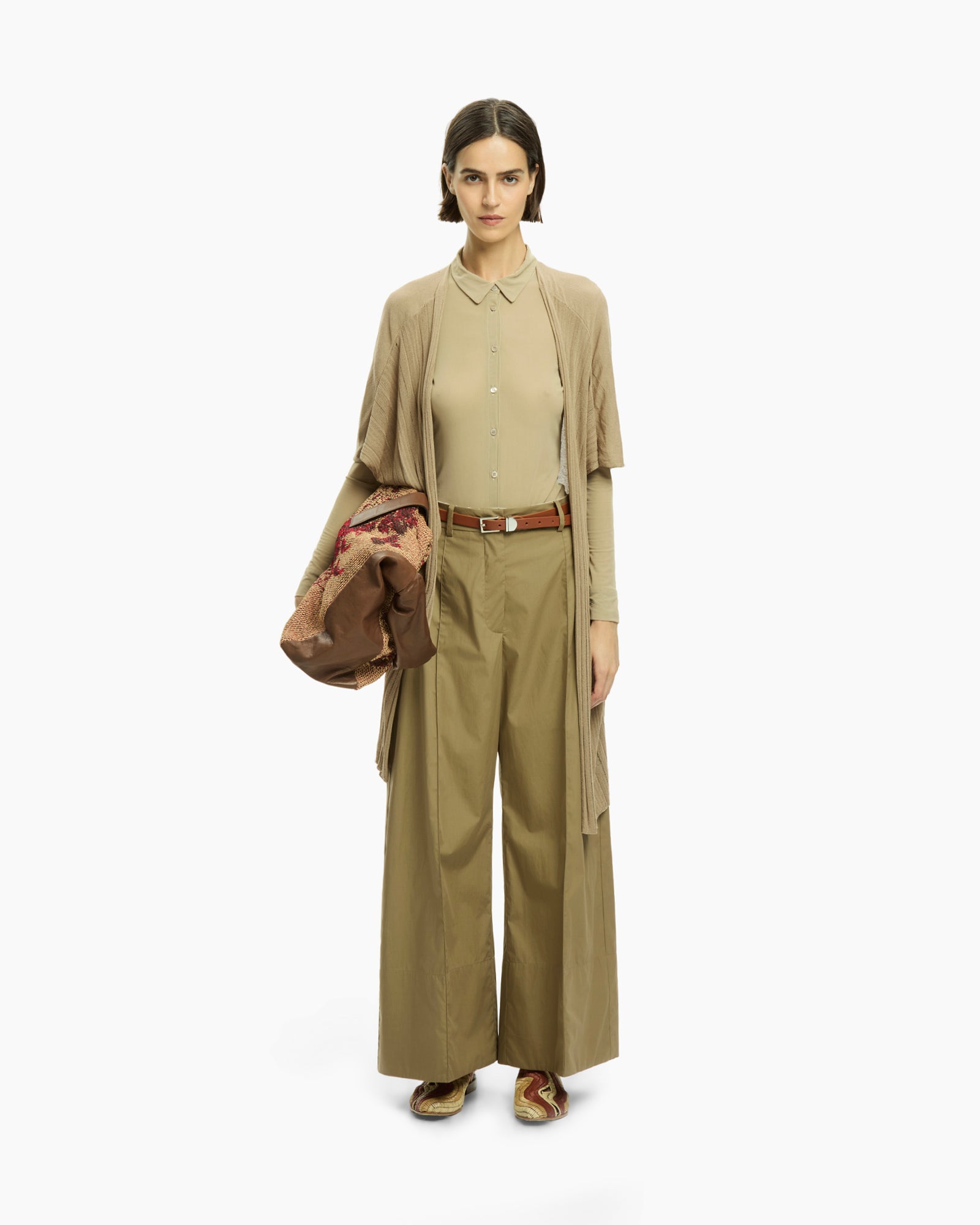 _MALLONI Cardigan lungo BEIGE