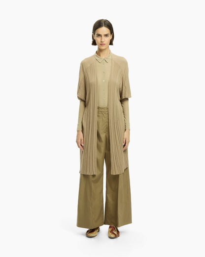 _MALLONI Cardigan lungo BEIGE