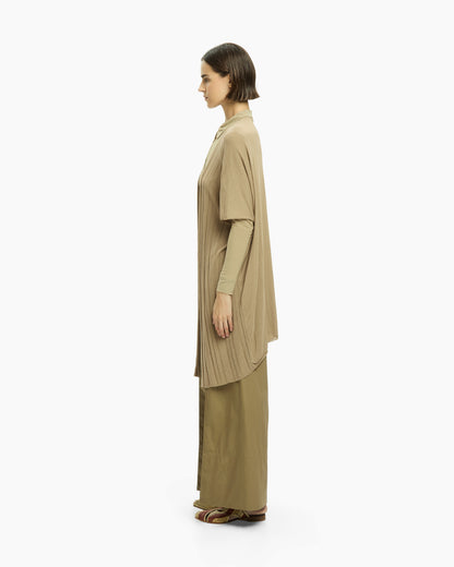 _MALLONI Cardigan lungo BEIGE