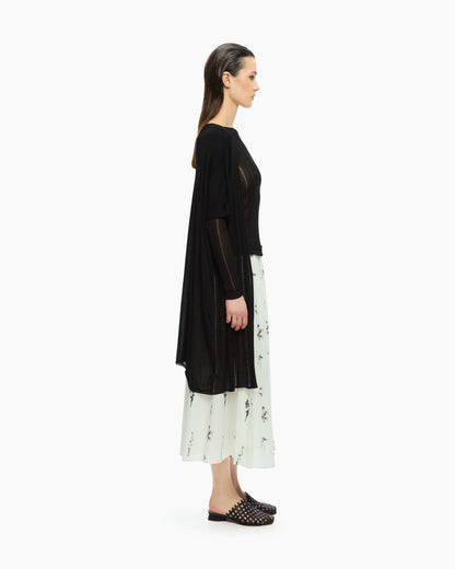 _MALLONI Cardigan lungo NERO
