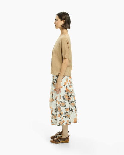 _MALLONI Top asimmetrico BEIGE