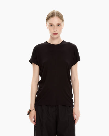 _MALLONI Top fluido NERO