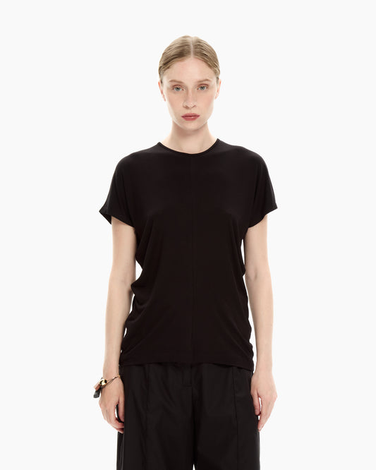 _MALLONI Top fluido NERO