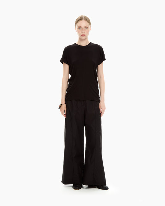 _MALLONI Top fluido NERO