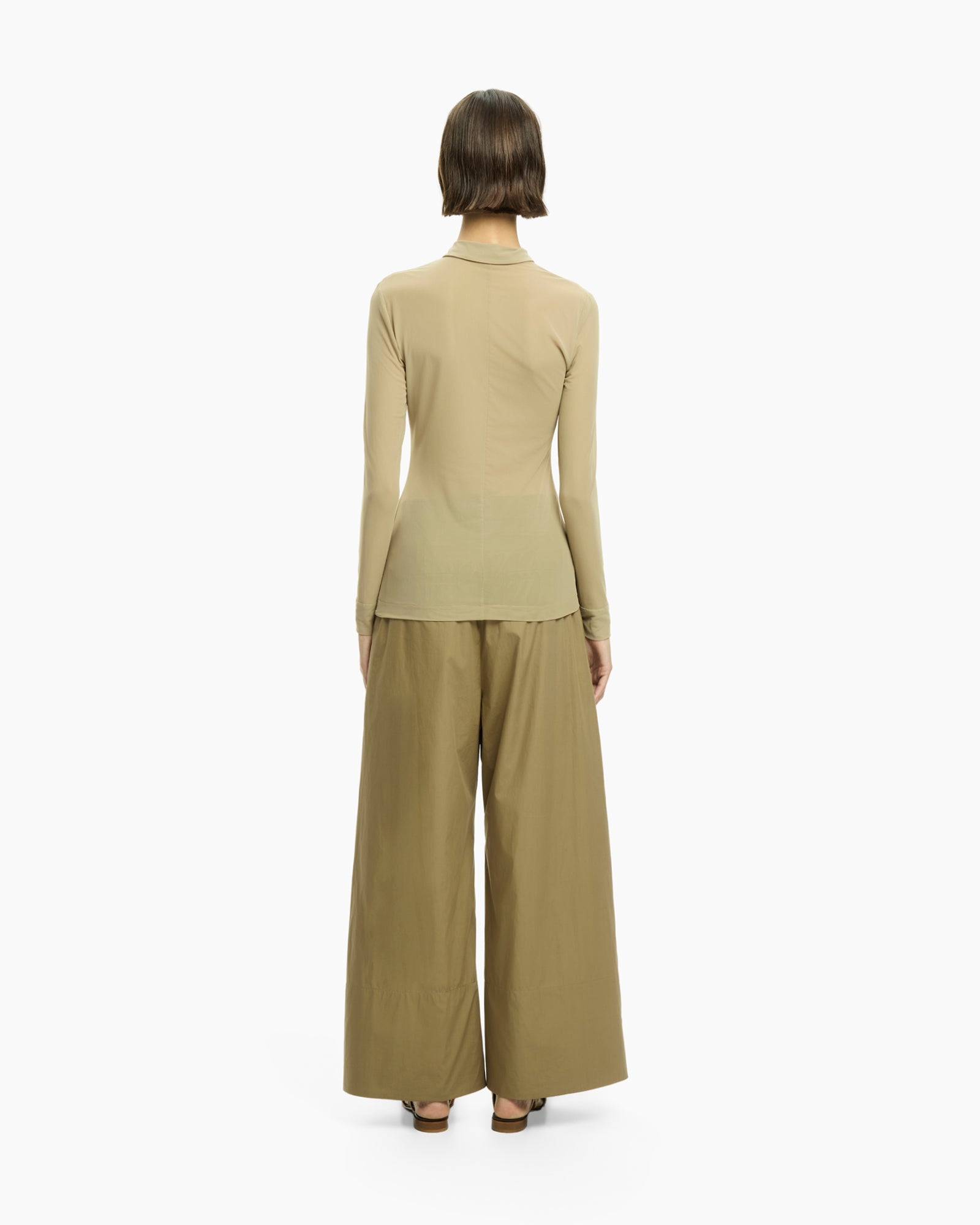 _MALLONI Camicia in jersey BEIGE