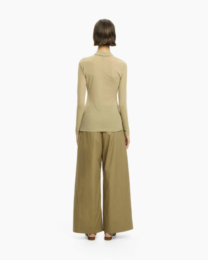 _MALLONI Camicia in jersey BEIGE