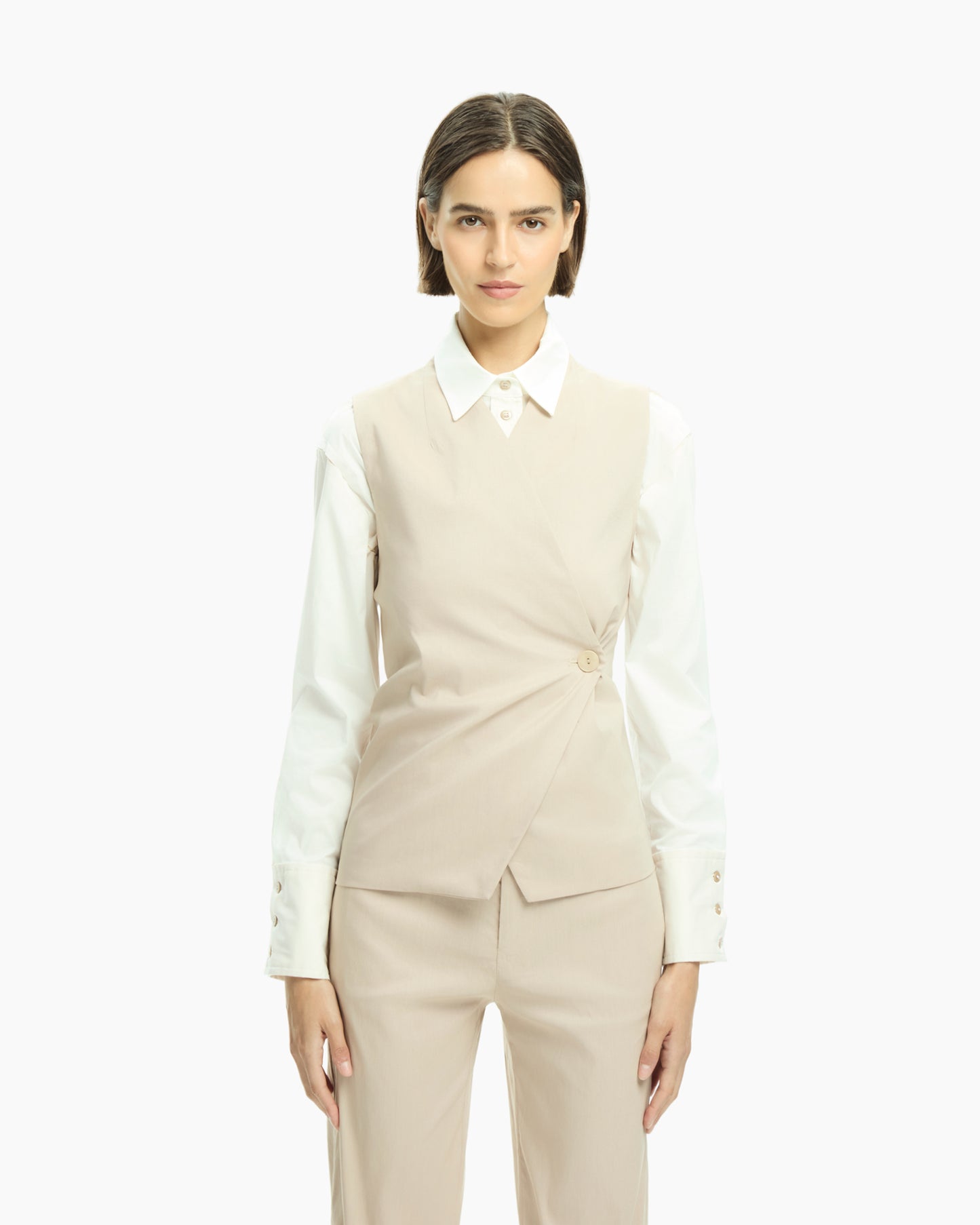 _MALLONI Gilet asimmetrico CIPRIA