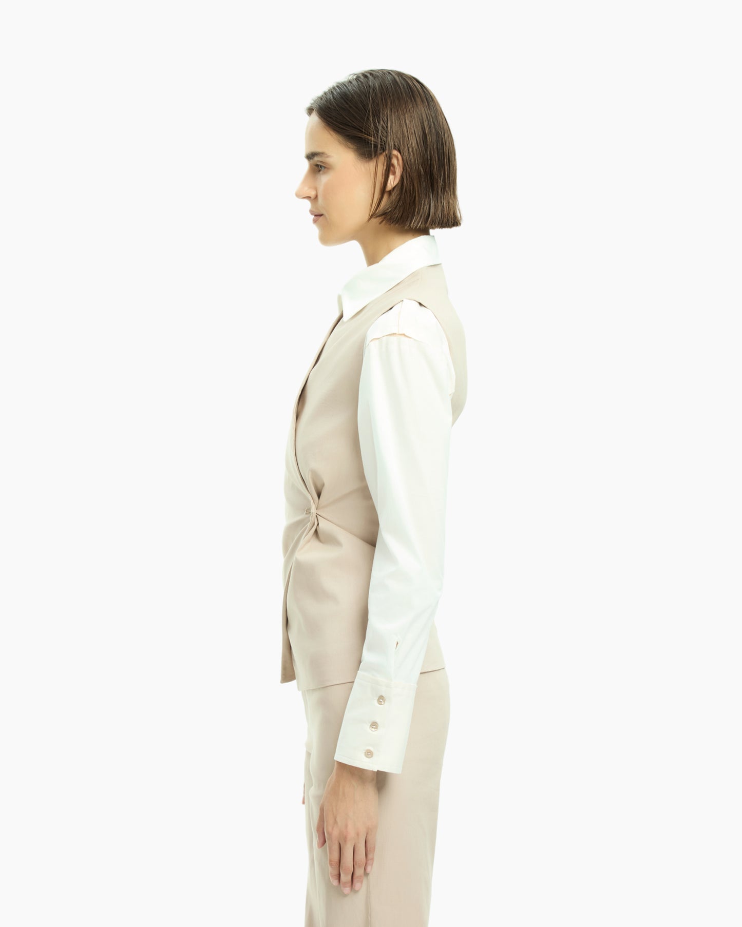 _MALLONI Gilet asimmetrico CIPRIA