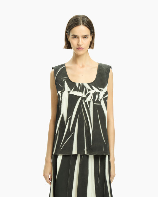 _MALLONI Top con stampa BEIGE