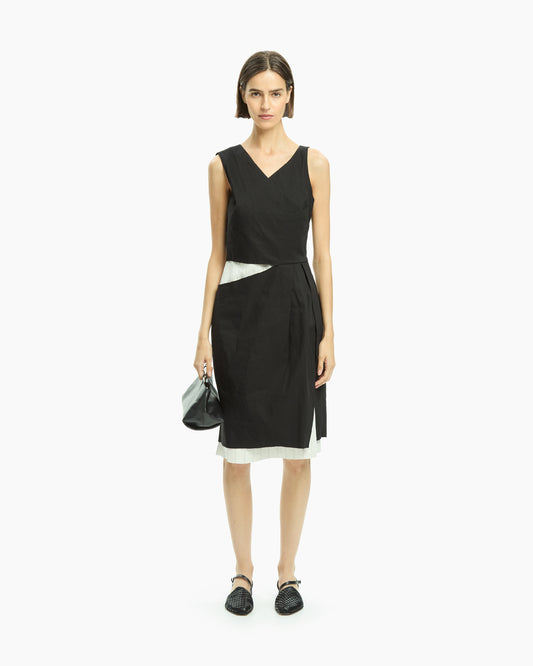 _MALLONI Abito midi NERO