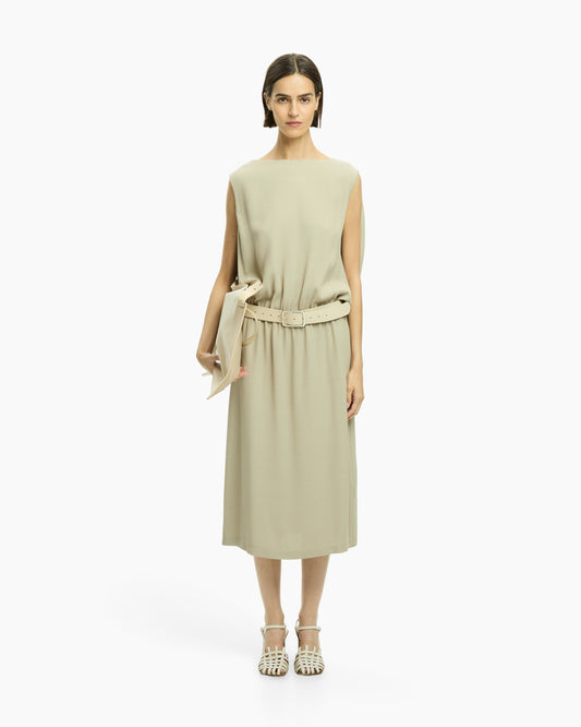 _MALLONI Abito midi BEIGE