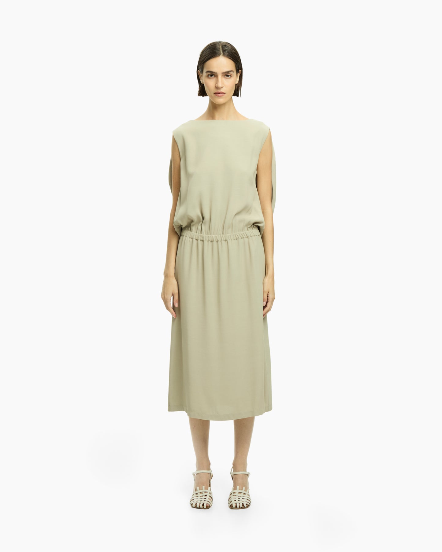 _MALLONI Abito midi BEIGE