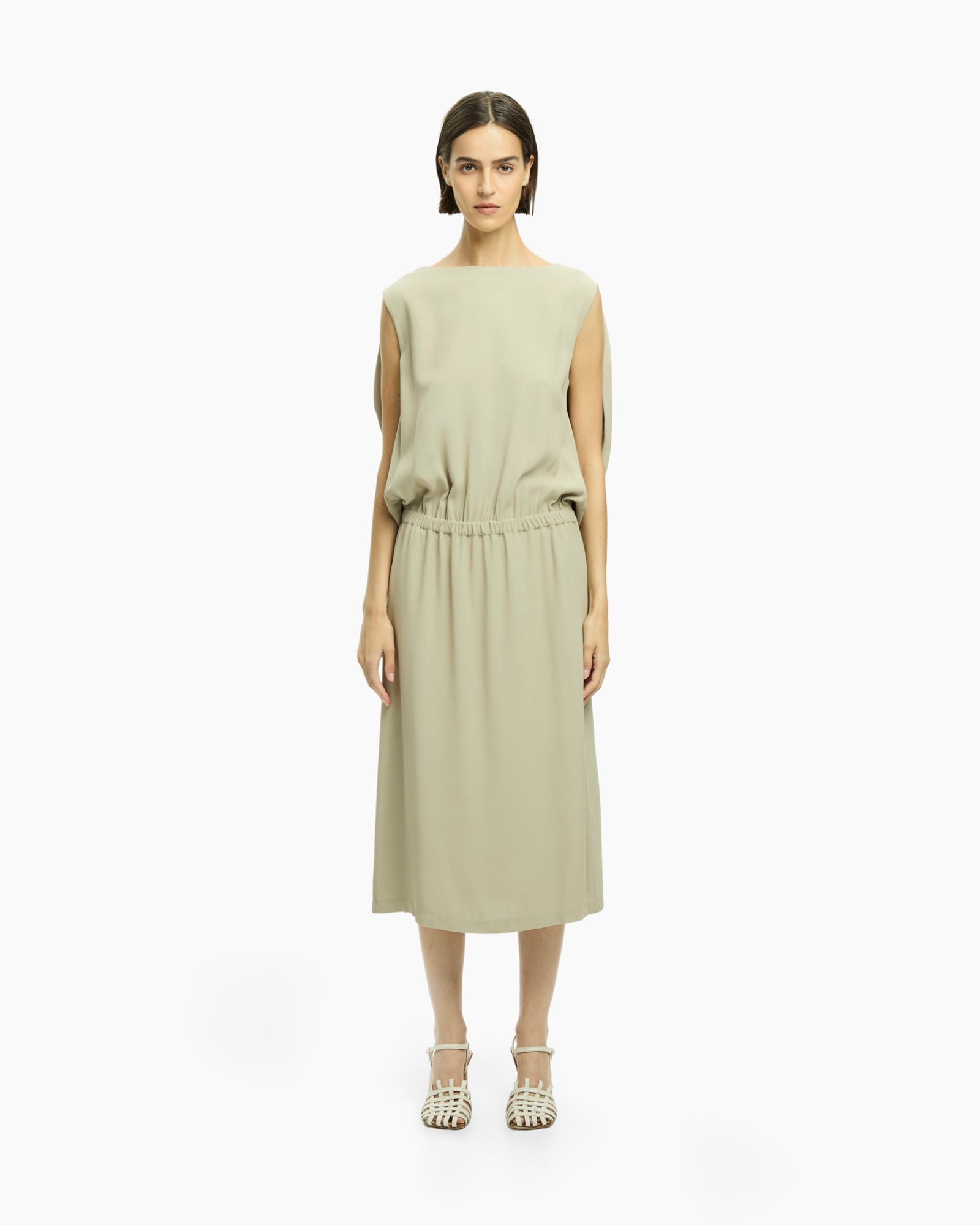 _MALLONI Abito midi BEIGE